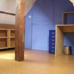 Aménagement des combles, coin bureau